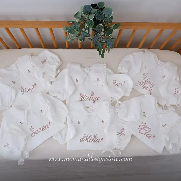 3 lü set pamuk penye hastane çıkışı