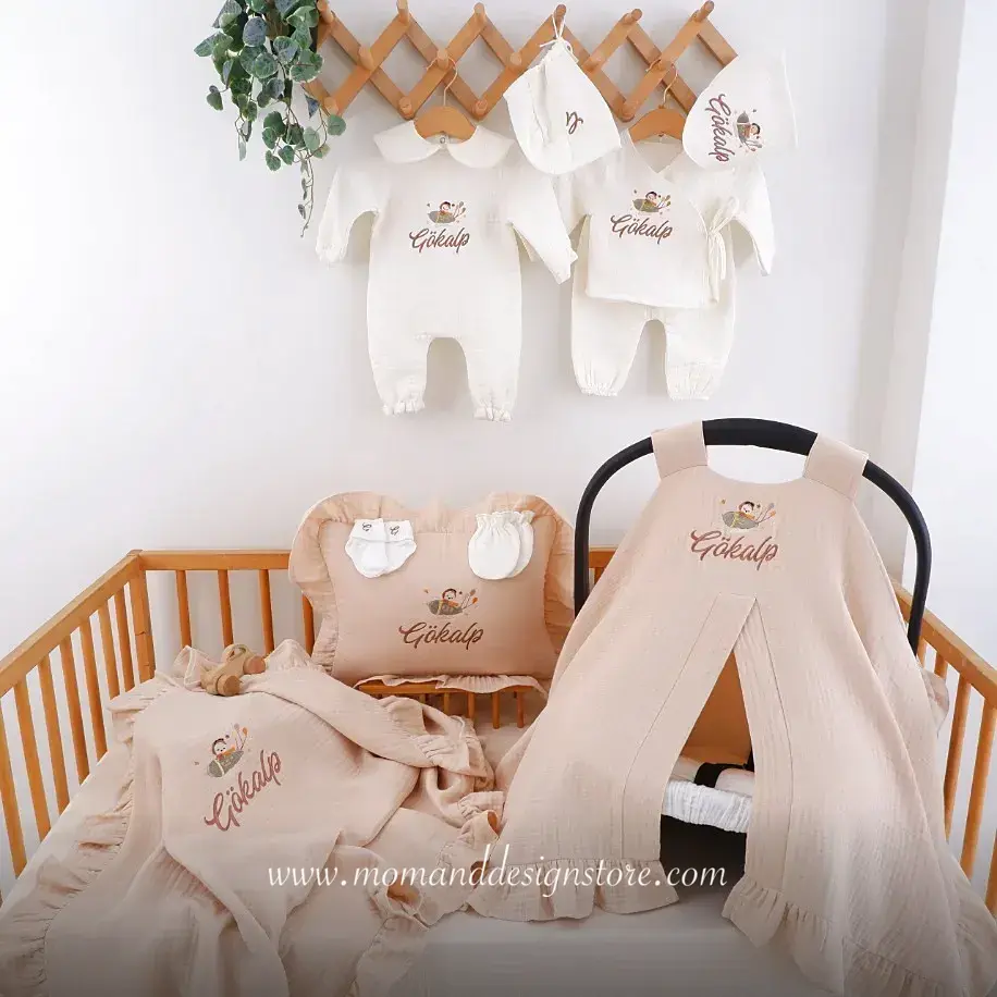 10-Piece 4-layer muslin Coming-Home Set