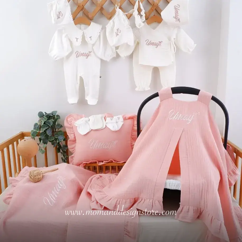 13-Piece 4-layer muslin Coming-Home Set